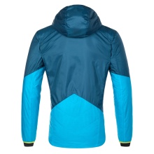 La Sportiva Kurtka wędrowna Across Primaloft (Izolacja PrimaLoft Active Silver Eco) jasnoniebieska/ciemnoniebieska Mężczyźni